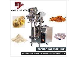 Powder Packaging Machine 100 Grams 200 Grams 500 Gms Machine Hub Nepal
