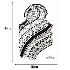 Dark art, illustrative and graphic art, etching or engraving style, and even lettering or calligraphic scripts have been considered to be within the vein of blackwork when. Waterproof Temporary Tattoos Men Chest Shoulder Tattoo Black Wolf Owl Tiger Tribal Tattoo For Boys Sexy Body Sticker Arm Sleeves Temporary Tattoos Aliexpress