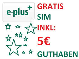 Search only for eplus guthaben E Plus Prepaid Karte Fur 1 Inkl 5 Guthaben 1 Monat Internetflat 3gb Bei Ebay Liveshopping Aktuell
