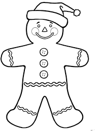 Gingerbread Santa Coloring Page Gingerbread Man Coloring Page Baby Coloring Pages Santa Coloring Pages