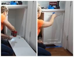 I am planning to convert a standard base cabinet into a tilt out laundry hamper. Building A Tilt Out Storage Cabinet Day 9 Sawdust Girl
