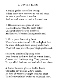 Robert Frost A Winter Eden Robert Frost Poems Robert Frost Robert Frost Quotes