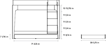 *** the price is per rung. Perch Trundle Bed Twin Size Oeuf
