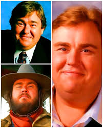 In 1983's National Lampoon's Vacation, John Candy only appeared in a small  role as the bumbling security guard at Walley World, but his scene became  unforgettable. Tasked with breaking the news that