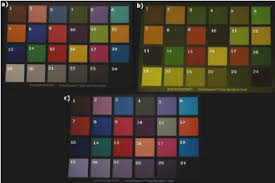 Photographs Of The Gretagmacbeth Color Rendition Chart