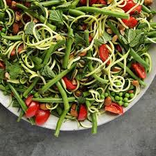 Mint Zoodle Salad With Green Beans Via Feedfeed On Https Thefeedfeed Com Vegan Lunch Deliciouslyleg Green Beans Green Bean Recipes Delicious Healthy Recipes