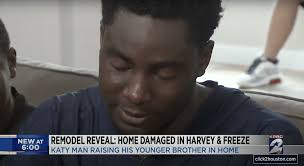 Texas Boy Lost Parents and Grandfather, Raises Little Brother Alone despite  Their Damaged Home