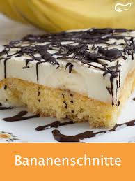 Bananenschnitte Rezept Rezept Bananenpudding Kuchen Kuchen Und Torten Rezepte Bananen Schnitten