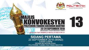You are on page 1of 6. Majlis Konvokesyen Politeknik Tuanku Sultanah Bahiyah Kali Ke 13 Sidang Pertama Youtube