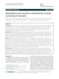 Cancer council australia cervical cancer screening guidelines working party. Pdf Expenditure And Resource Utilisation For Cervical Screening In Australia