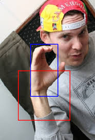 Hand detection using multiple proposals