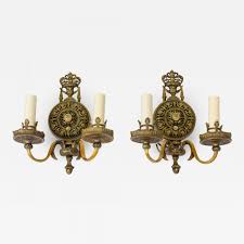 Maybe you would like to learn more about one of these? 1920 S Lion Electric Sconces A Pair