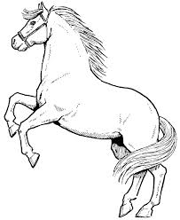 Coloring is a fun filled educational activity for your kids. Free Printable Horse Coloring Pages For Kids