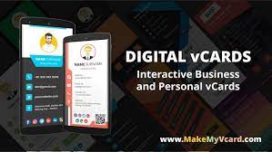 Choose from selection of business card templates and then proceed. Digital Business Card Make My Vcard