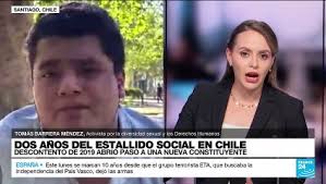 Tomás Barrera: "Las demandas del estallido social de 2019 en Chile siguen  vigentes"