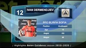 3 matches ended in a draw. Ivan Dermendjiev Pfc Slavia Sofia Skills 2020 Youtube