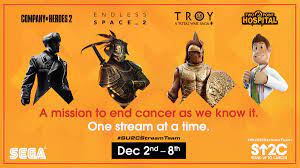 So many seem full of themselves. Sega Europe On Twitter We Re Teaming Up With Stand Up To Cancer Join Us In A Whole Sega Week Of Charity Streams To Raise Awareness And Funds To Support Su2c Ground Breaking Cancer