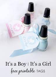 It S A Boy It S A Girl Free Printable Tags Project Nursery Baby Shower Tags Baby Shower Favors Baby Shower Game Prizes