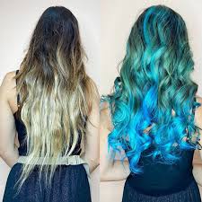 Unless you want to get a wig, just dye your hair and face the consequences, just so long as you think the consequences are worth it. I Dyed My Hair Blue Aquamarine Dreamin In Miami Mermaid Jules