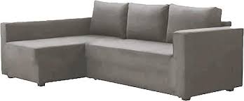 The Cotton Manstad Cover Replacement Is Custom Made For Ikea Manstad Sofa Bed With Chaise Sectio Sofa Bed With Chaise Sectional Couch Sectional Sofa Slipcovers