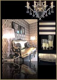 Black And Gold Room Ideas Black Gold Room Gold Rooms Glamorous Room Black Gold Bedroom