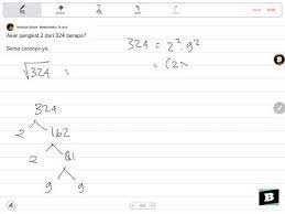 Maybe you would like to learn more about one of these? Akar Pangkat 2 Dari 324 Berapa Youtube