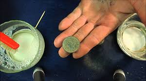 I go from light cleaning, to using soap and water, to using olive oil. Metal Detecting Hack How To Clean Or Ruin Copper Coins Aquachigger Youtube