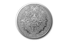 Aztec warrior this is an economic strategy with the withdrawal of money. 2018 Aztec Calendar 1 Oz Silver Round Gem Bu Govmint Com