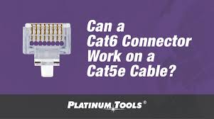 Pin 8 → brown wire. Can A Cat6 Connector Work On A Cat5e Cable Platinum Tools