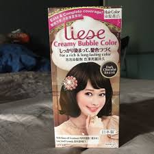 We don't know when or if this item will be back in stock. Liese Bubble Color Shampoo Dark Chocolate Color Health Beauty Hair Care On Carousell