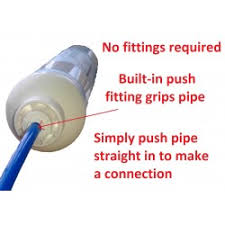 Can be mounted horizontally or vertically. Universal In Line Undersink Water Filter Cartridge Replacement Cartridge In Line Water Filter
