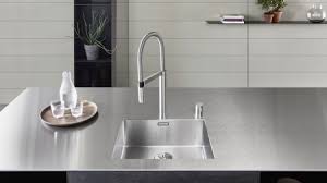 Because it is a heavier granite kitchen sink, it can be installed as an. Stainless Steel Sinks A Showpiece For Your Kitchen Blanco