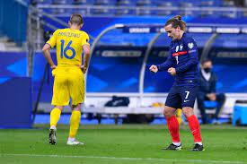 Budapest, hungary — antoine griezmann scored a. Uefa Euro 2020 On Twitter Antoine Griezmann Stunning Finish Gives France An Early Lead Wcq