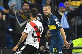 A supporter of boca, or river. Boca Juniors Vs River Plate River Are Superchampions Of A Historical Liberatores In The Bernabeu Copa Libertadores