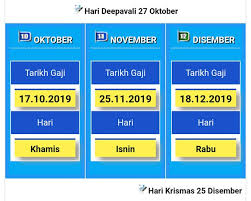Infodweb portal informasi rasmi jadual anm tarikh bayaran gaji kakitangan kerajaan. Jadual Tarikh Gaji Bulanan Kakitangan Sektor Awam Kerajaan Malaysia Steemit