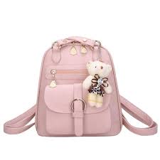 32 x 12 x 14 (cm) kode : Termurah Ransel Tas Fashion Kecil Wanita Sekolah Anak Boneka Pink Impor 28812 Elevenia