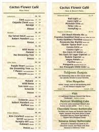 Daugiau informacijos apie įmonę cactus flower cafe pace rasite adresu cactusflowercafe.net. Cactus Flower Cafe Navarre Menu In Navarre Florida Usa