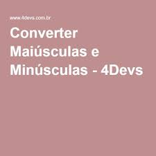 Converter Maiusculas E Minusculas Aplicativos Sur.ly for drupal sur.ly extension for both major drupal version is. converter maiusculas e minusculas