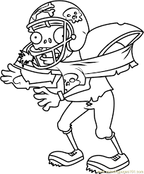 Plants Vs Zombies Coloring Pages Football Coloring Pages Cat Coloring Book Coloring Pages