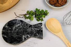 Marble And Acacia Spoon Rest | Kitchen | Stag & Manor