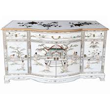 Chinese White Lacquer Sideboard Lacquered Sideboard Chinese Furniture Lacquer Furniture