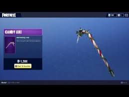 New original skins, free pickaxe and glider in fortnite chapter 2, season 4 update gameplay with typical gamer!subscribe & click the bell! Apply Candy Axe Fortnite