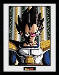 The initial manga, written and illustrated by toriyama, was serialized in weekly shōnen jump. Gb Eye Bild Mit Rahmen Dragonball Z Vegeta Collector Print Online Kaufen Otto