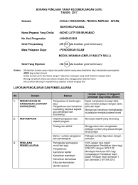 Borang kategori 1b guru dg32 dg34 dg44 dg48 dan dg52 borang kategori 2 pensyarah. Borang Penilaian Tahap Kecemerlangan Guru Lutfi Dg44