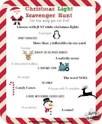Christmas Lights Scavenger Hunt Christmas Light Scavenger Hunt Christmas Lights Christmas Traditions