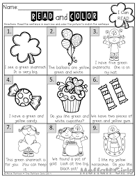 The Moffatt Girls St Patrick S Day No Prep Packets Cvc Words Kindergarten Reading Simple Sentences