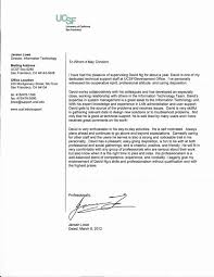 Letters of Recommendations