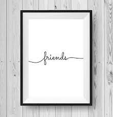 Turbo urban x friends i together with over 50 artists from düsseldorf, hamburg, wiesbaden, cologne, essen, wuppertal and neuss. Kunstdruck Poster A3 Friends Freunde Schriftzug Schrift Geschenk Typografie Eur 9 49 Picclick De