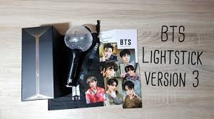 Bts Light Stick Version 3 Unboxing Youtube
