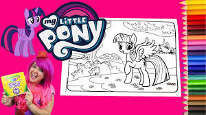 Coloring Twilight Sparkle My Little Pony Coloring Book Page Colored Penc My Little Pony Coloring Coloring Books Coloring Book Pages